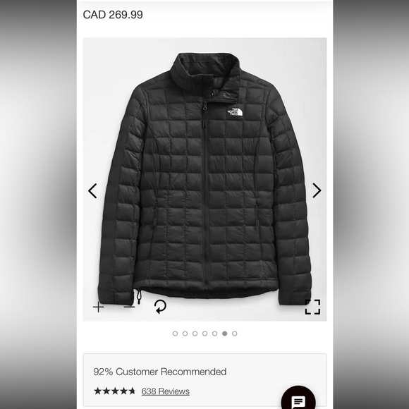 The North Face Jackets & Blazers - North face black quilted puffer jacket